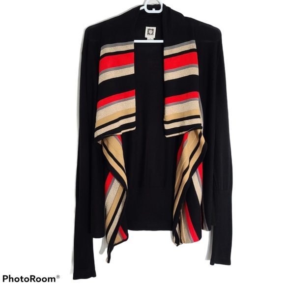 Stunning Anne Klein Long Sleeve Cardigan * - Picture 1 of 4